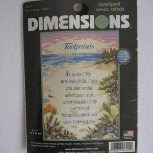Dimensions Stamped Cross Stitch Kit "My Precious Child" # 6920 NEW SEALED 5" x7"